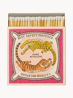 Caja de cerillas de diseño Chasing Big Cats