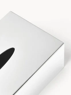 Caja de pañuelos de metal Halston