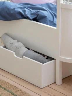 Cajón de madera con ruedas para cama Baby & Jr.