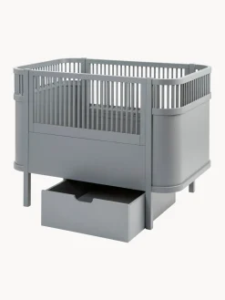 Cajón de madera con ruedas para cama Baby & Jr.