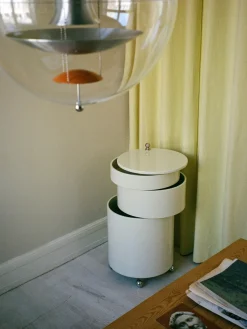 Cajonera redonda de diseño Verner Panton Barboy