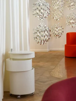 Cajonera redonda de diseño Verner Panton Barboy