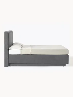 Cama continental con espacio de almacenamiento Livia
