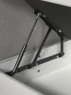 Cama continental con espacio de almacenamiento Livia