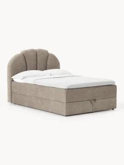Cama continental con espacio de almacenamiento Romia