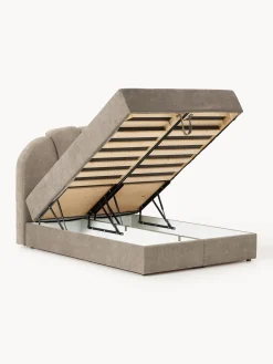 Cama continental con espacio de almacenamiento Romia