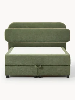 Cama continental con espacio de almacenamiento Enrica