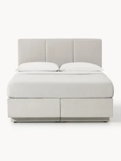 Cama continental con espacio de almacenamiento Oberon
