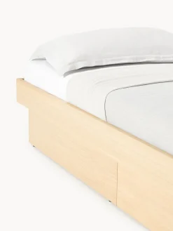 Cama de madera con cajones Sato