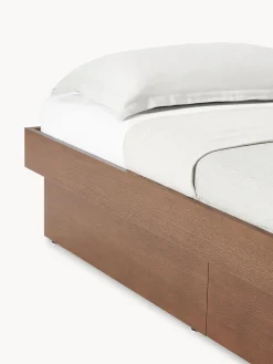 Cama de madera con cajones Sato