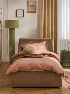 Cama individual tapizada Cloud