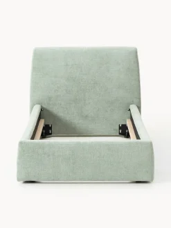 Cama individual tapizada Cloud