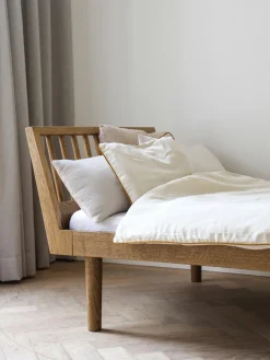 Cama infantil artesanal de madera de roble Eli, 90 x 160 cm