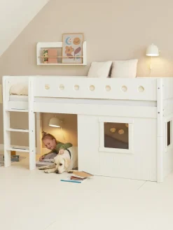 Cama infantil con casita en el árbol Front, 90 x 200 cm