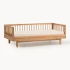 Cama infantil de madera de roble Pure, 70 x 140 cm
