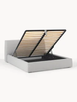 Cama tapizada con espacio de almacenamiento Cloud