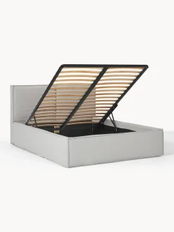 Cama tapizada con espacio de almacenamiento Dream