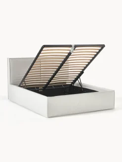 Cama tapizada con espacio de almacenamiento Dream