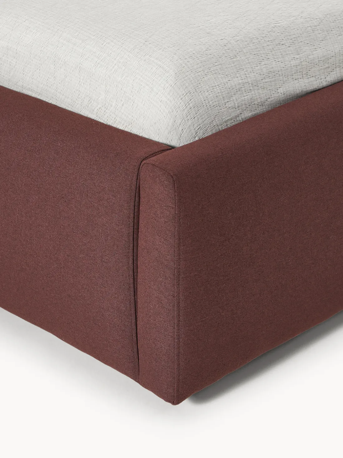 Cama tapizada con espacio de almacenamiento Cloud