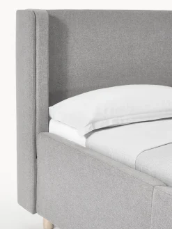 Cama tapizada con espacio de almacenamiento Arche