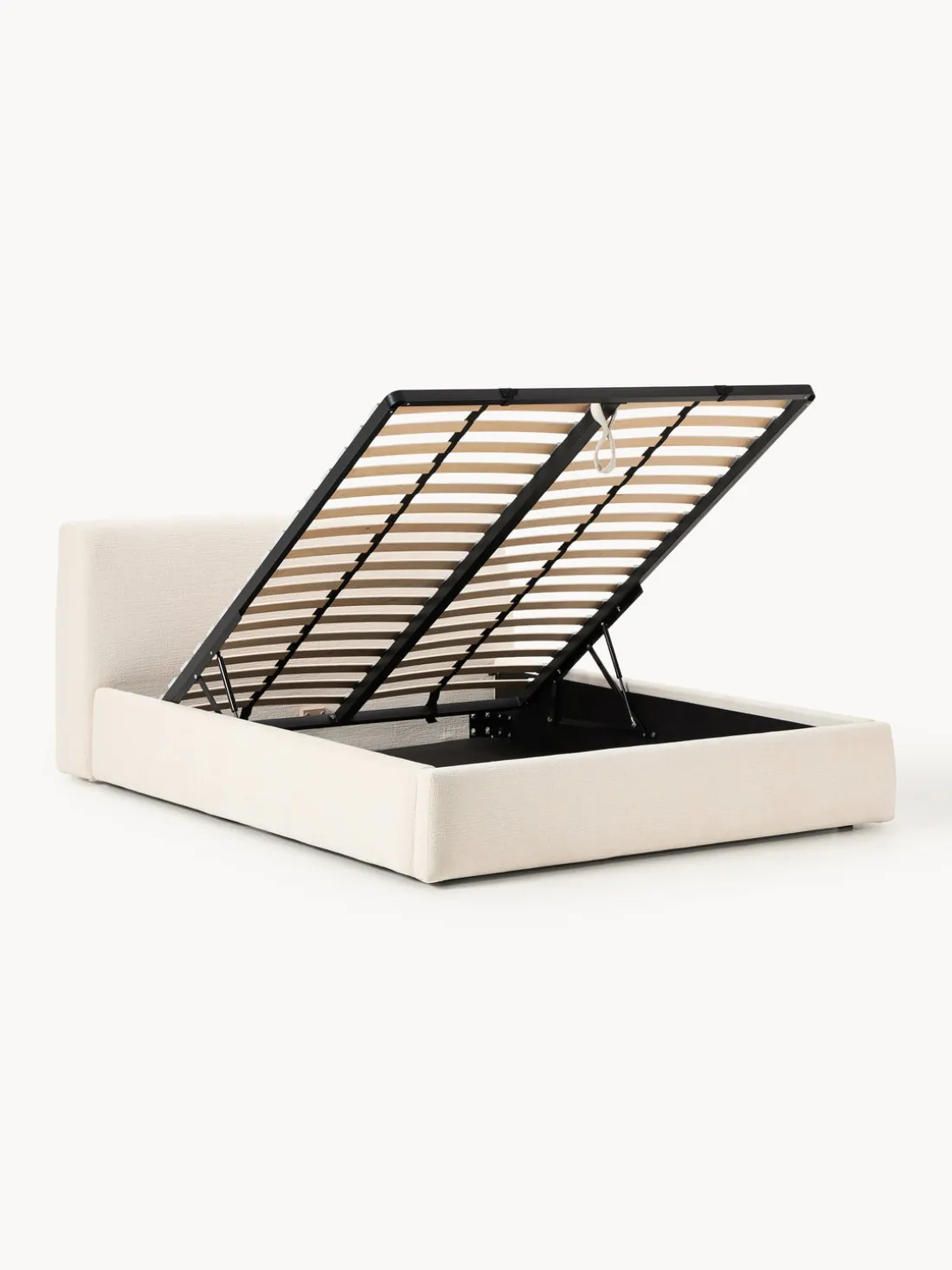 Cama tapizada con espacio de almacenamiento Cloud