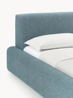 Cama tapizada con espacio de almacenamiento Melva