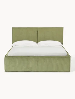 Cama tapizada de pana Dream