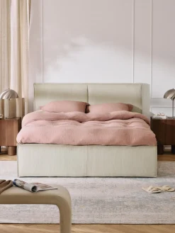 Cama tapizada de pana Dream