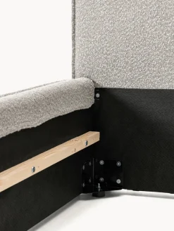 Cama tapizada en tejido bouclé Dream