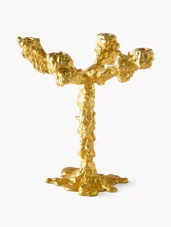 Candelabro artesanal metal Drip