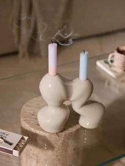 Candelabro de gres Madhuri