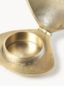 Candelabro de latón Clam