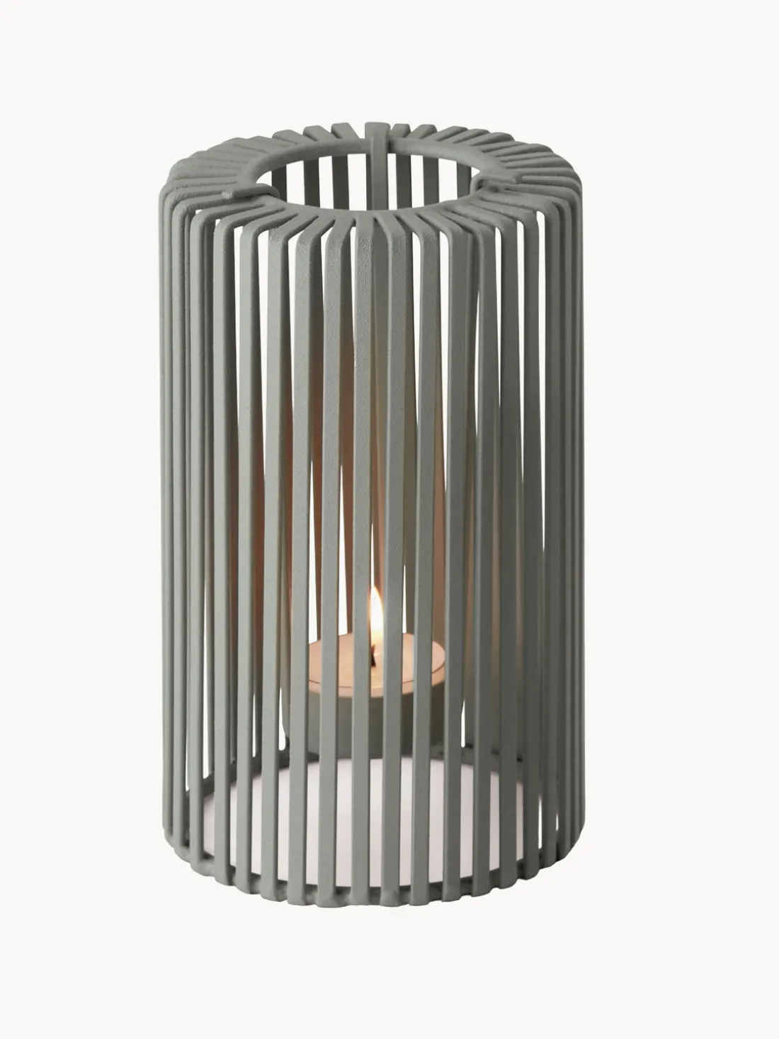 Candelabro de metal Oslo, 17 cm