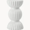 Candelabro de porcelana con relieves Tura