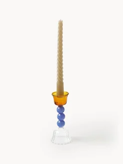 Candelabro de vidrio borosilicato Perle