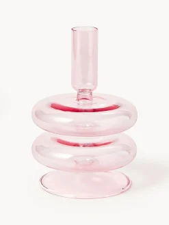 Candelabros de forma orgánica Clea, 3 uds.