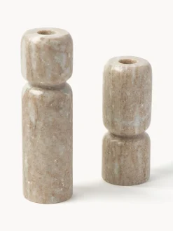 Candelabros de mármol Como, 2 uds.