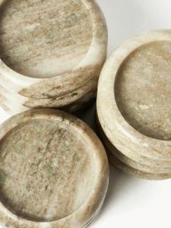 Candelabros de mármol Orta, 2 uds.