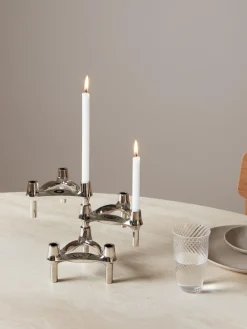 Candelabros Rosey, 3 uds.