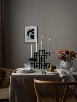 Candelabros Stoff Nagel, 3 uds.