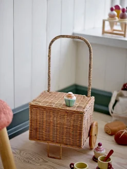 Carrito infantil de ratán Penne
