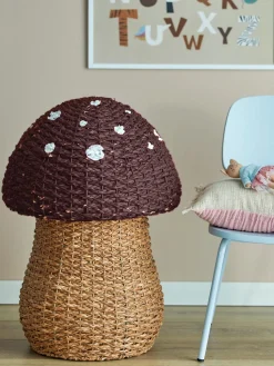 Cesta artesanal con tapadera Corintha