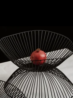 Cesta artesanal de metal Catu