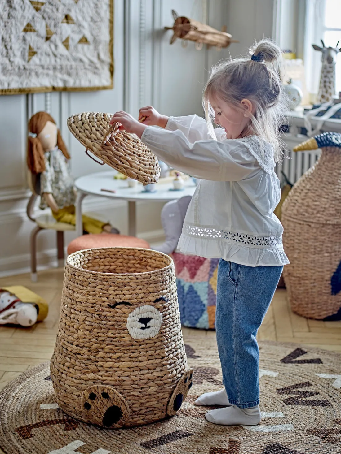 Cesta con tapa Timone