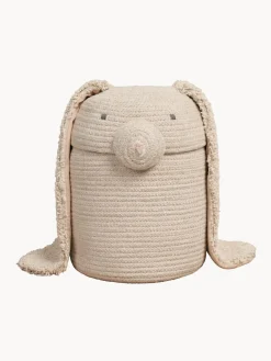 Cesta de almacenamiento artesanal con tapa Rita the Rabbit