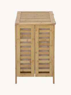 Cesta de lavandería de bambú con bolsa de tela Aden