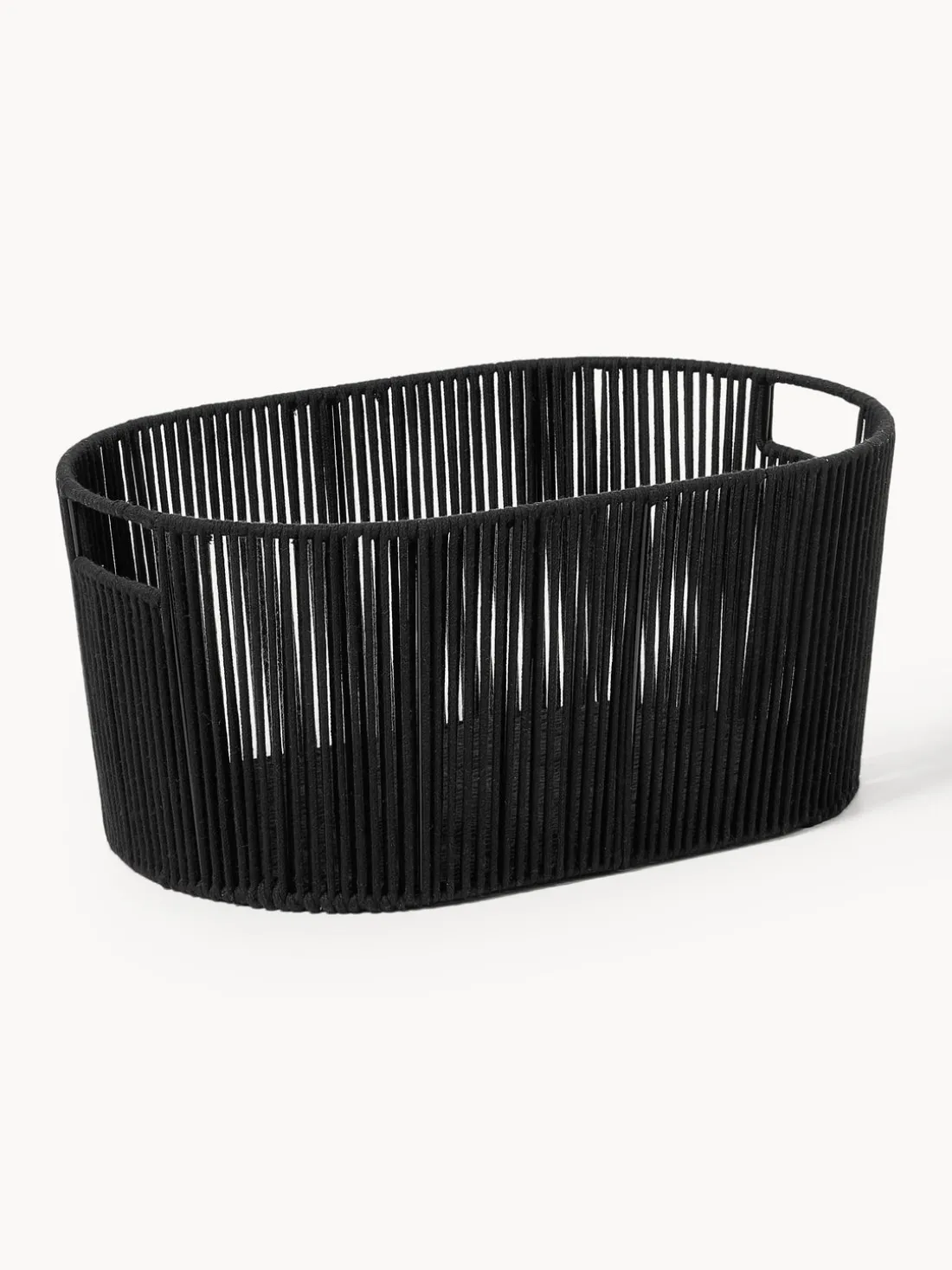 Cesta de ropa artesanal de cuerda Gabe