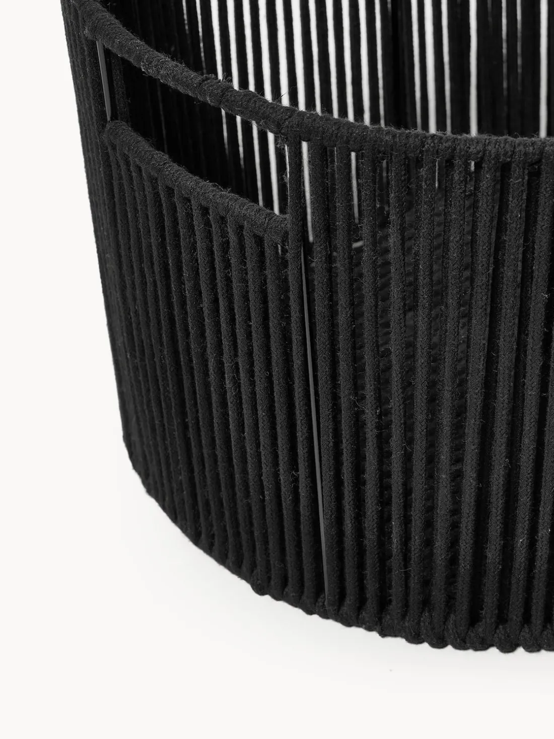 Cesta de ropa artesanal de cuerda Gabe