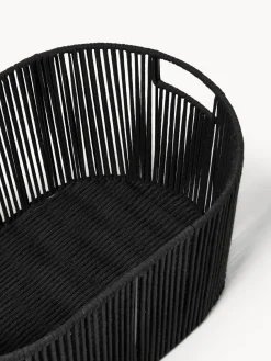 Cesta de ropa artesanal de cuerda Gabe