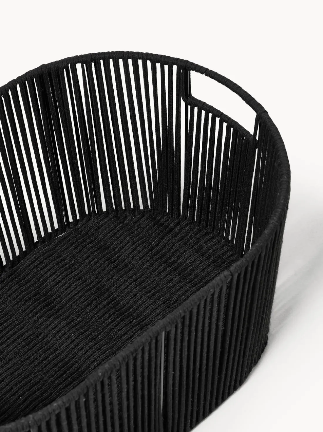 Cesta de ropa artesanal de cuerda Gabe